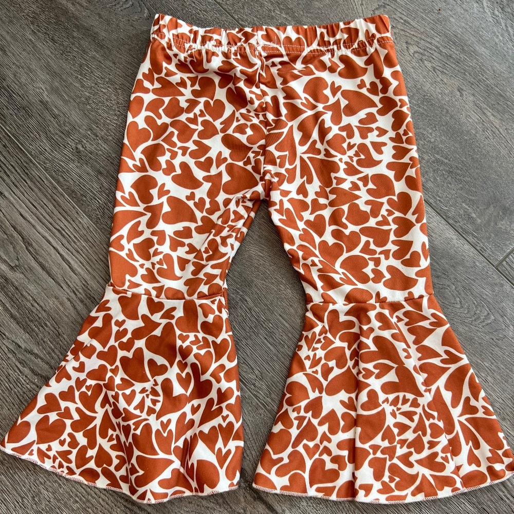Bailey's Blossom Lina Pleated Bell Bottoms